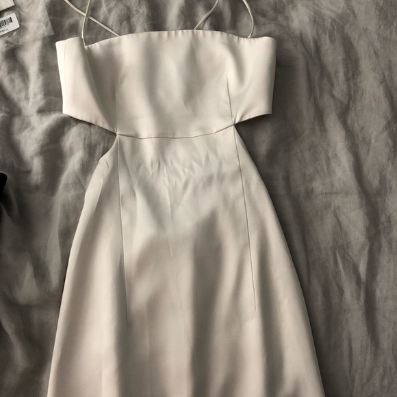 Gauge81 cutout dress from Intermix in Ivory - Picture 7 of 9